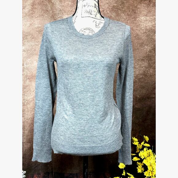 Zadig & Voltaire 100% Cashmere Sweater Gray XS (Stretch) - Picture 2 of 11